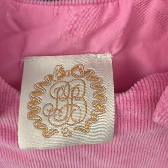 THE BEAUFORT BONNET CO Juliet Jumper in Hamptons Hot Pink Size 12-18M - Picture 3 of 5